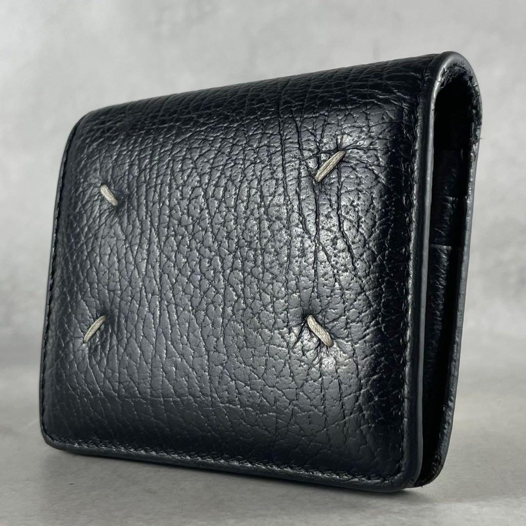 大人気】マルジェラ バイフォールド ポッパーウォレット 4ステッチ