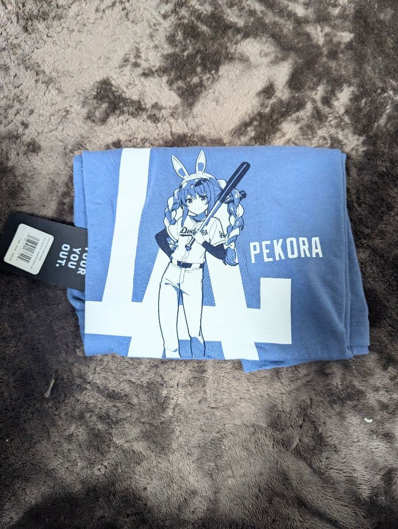 兎田ぺこら ホロライブドジャースコラボ会場限定販売 Tシャツ