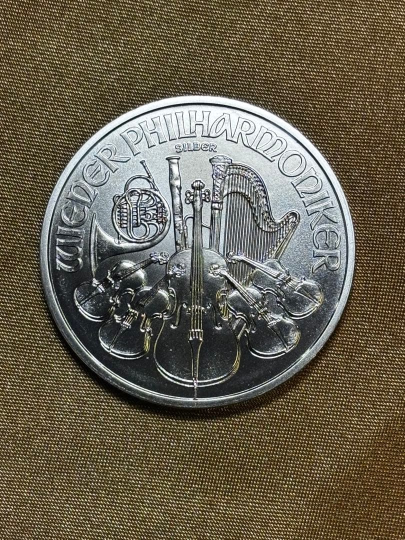 ウィーン銀貨1枚 2023年発行 silver 銀 1オンス銀貨 - メルカリ
