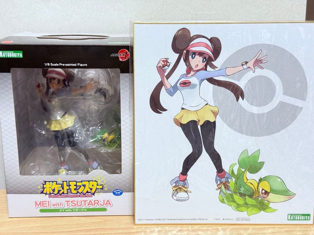 コトブキヤ ポケモン メイ with ツタージャ フィギュア 直販特典色紙付き