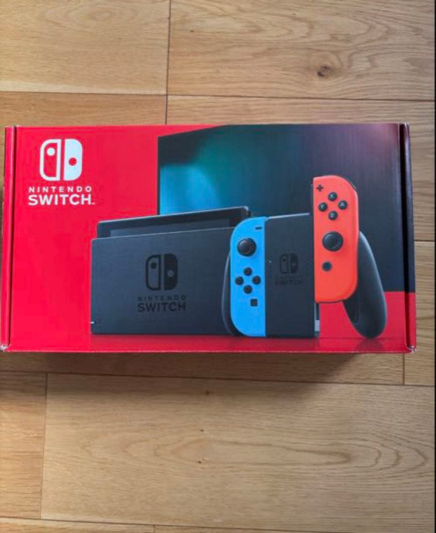 Nintendo Switch 本体・箱・256ギガSDカード付き　ジャンク品