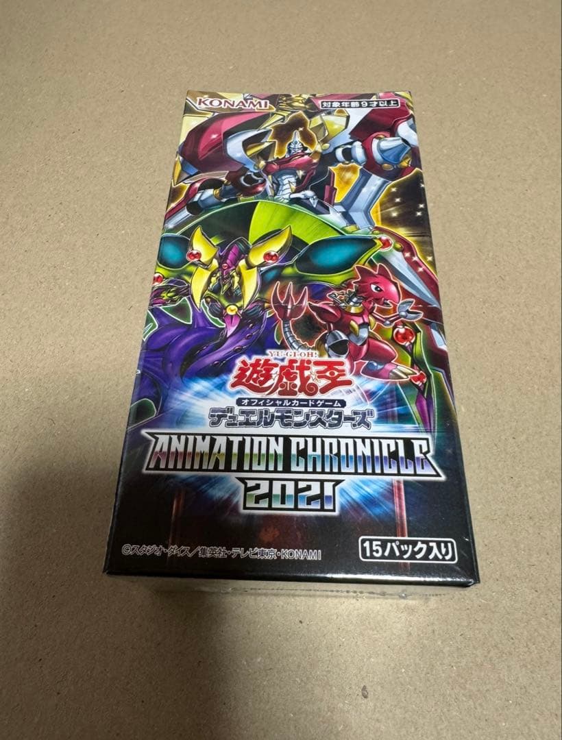 遊戯王OCG アニメーションクロニクル2021 1BOX - メルカリ