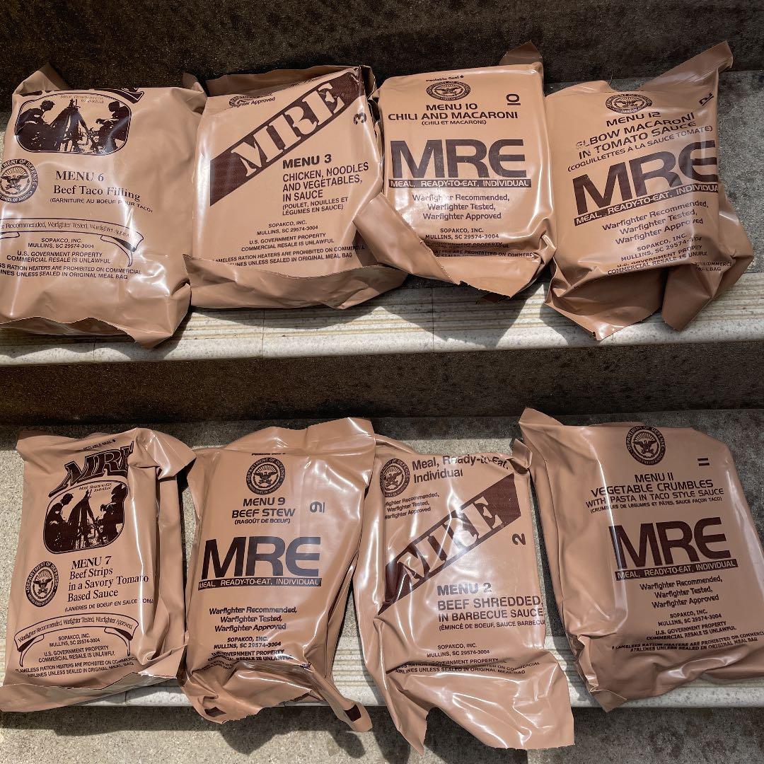 MRE 節約 レーション 2028年期限】米軍 MRE レーション ケースB Amazon