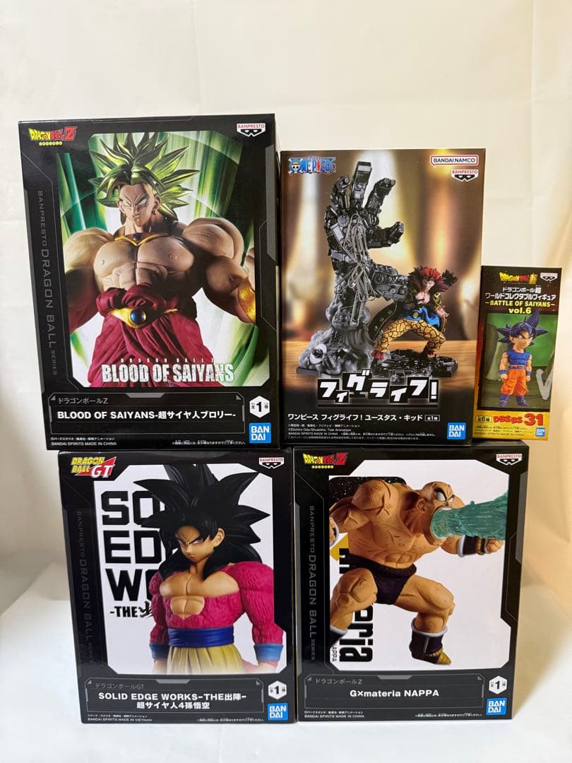 ドラゴンボール ワンピースプライズフィギュアまとめ売り 孫悟空