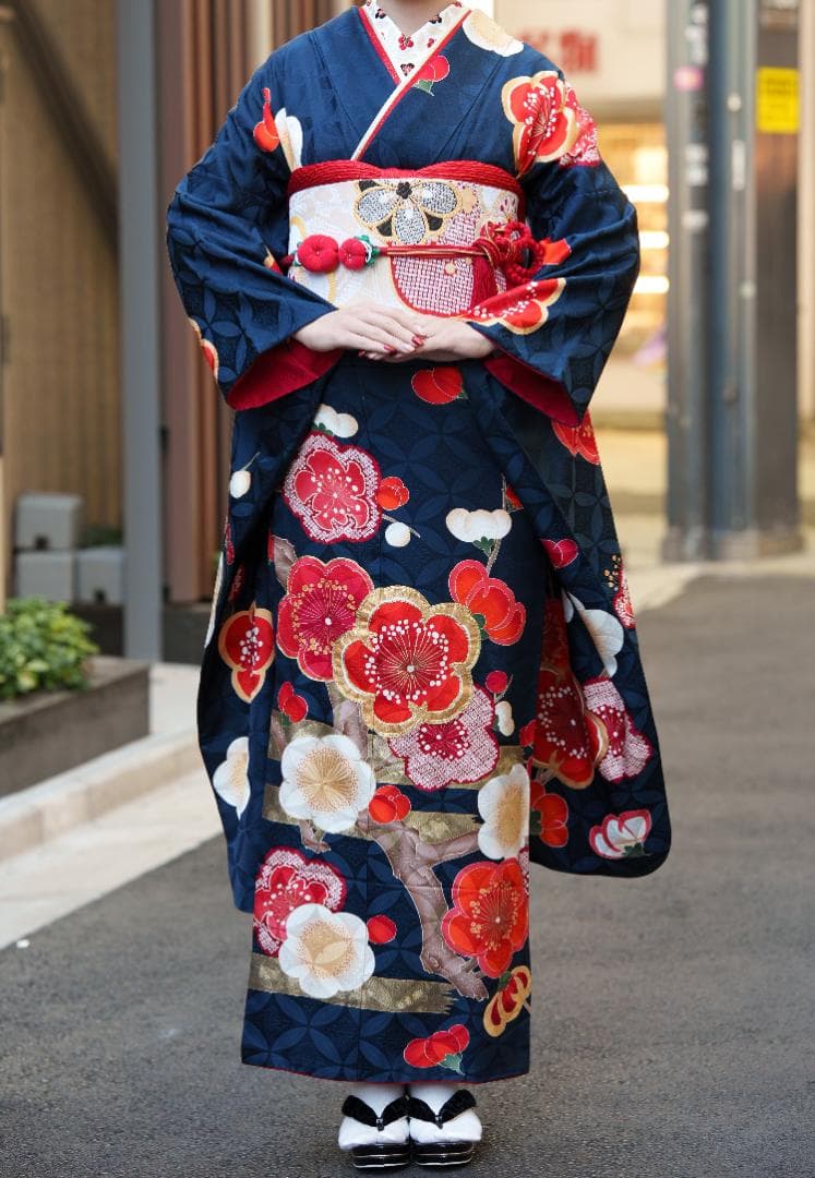 ≪美品≫正絹 振袖9点フルセット【920】【155cm~165cmの方用】 - メルカリ