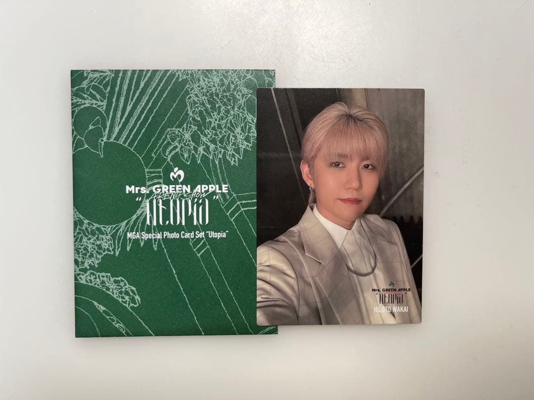Mrs. GREEN APPLE Utopia 若井滉斗 フォトカード レア タレントグッズ