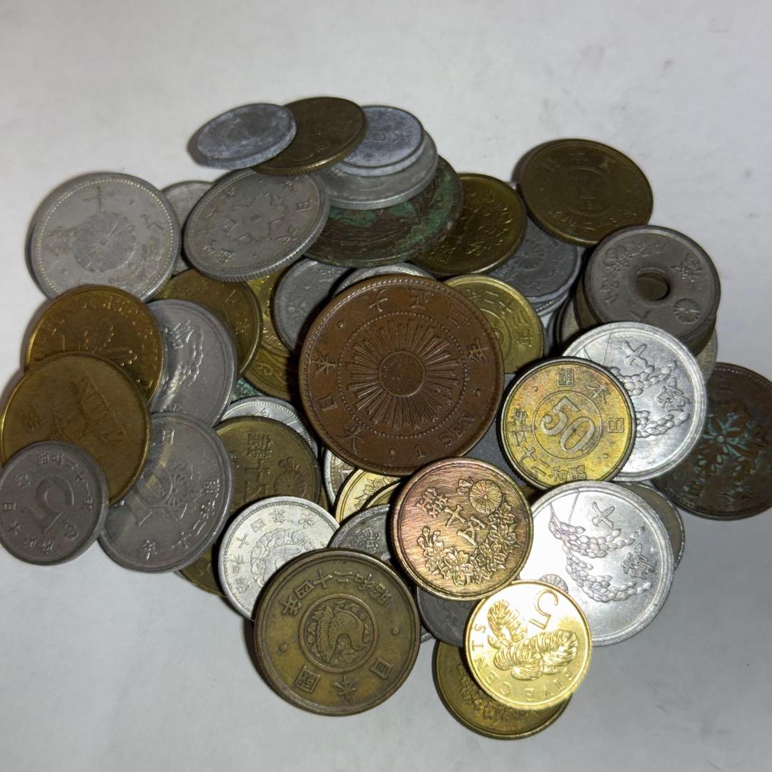 日本古銭まとめ売り 雑銭 150g以上 - メルカリ