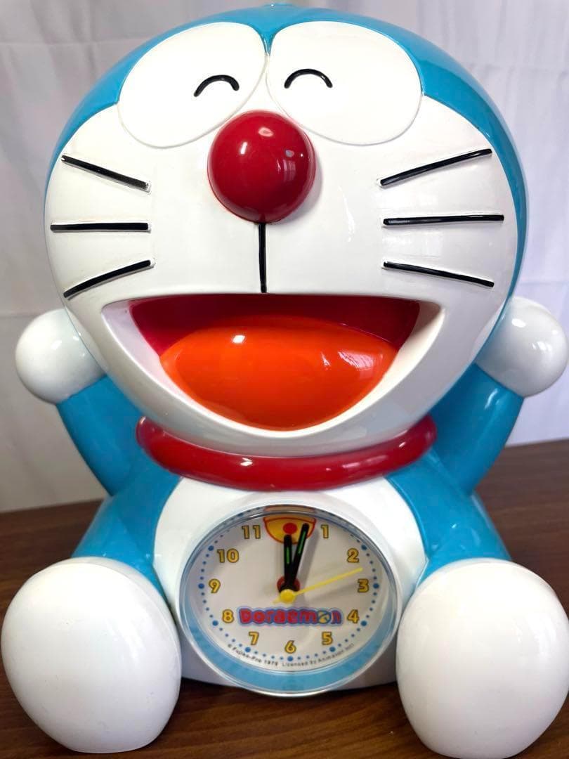 レア】ドラえもん 目覚まし時計 90年代 ビンテージ 動作確認済 - メルカリ