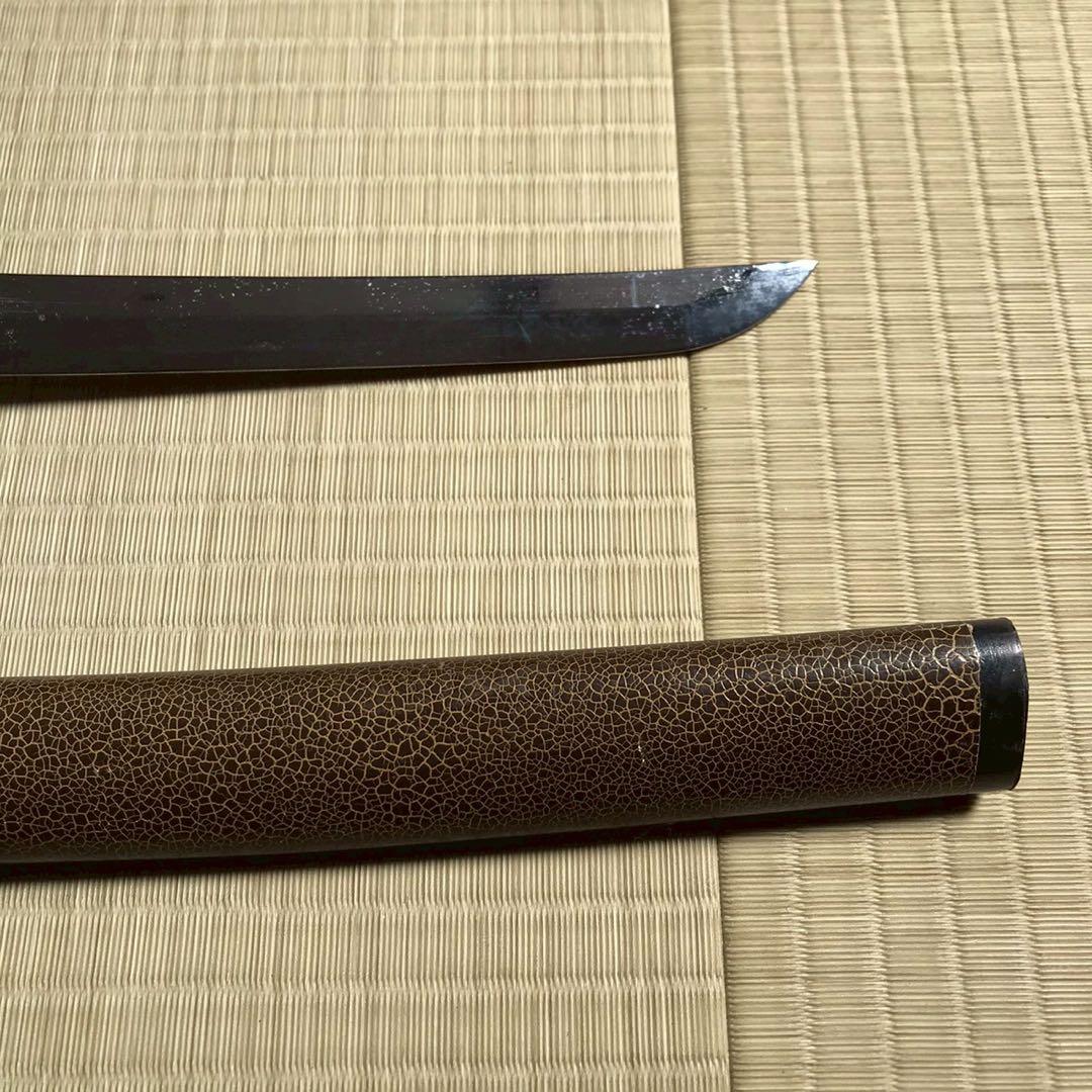 Js7 模造刀 日本刀 太刀 脇差 観賞用 大小 侍 刀 置物 昭和レトロ