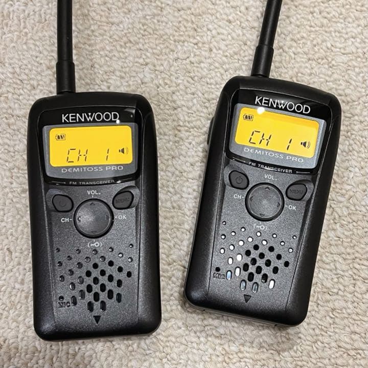 KENWOOD UBZ-BM20Rトランシーバー 新品未使用2台一緒売り