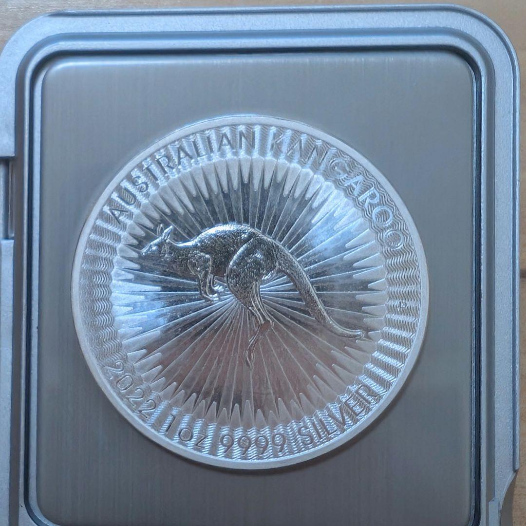 2022年 オーストラリアカンガルー 1オンス銀貨 AP241957
