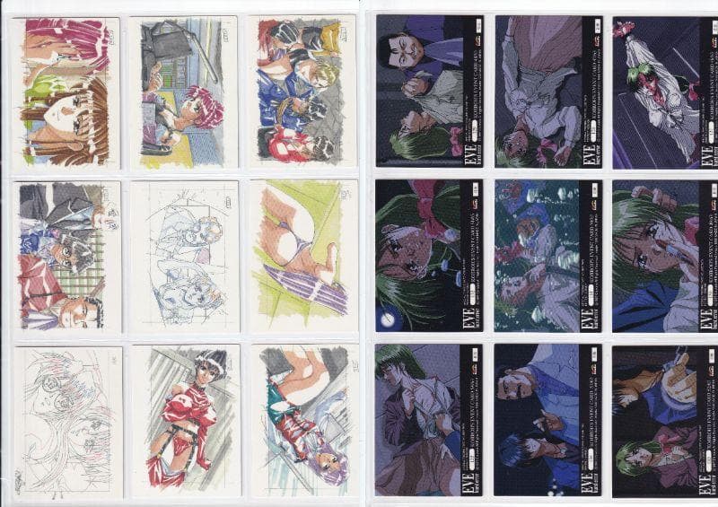 EVE　burst errorイヴ・バーストエラー　トレーディングカード２コンプ