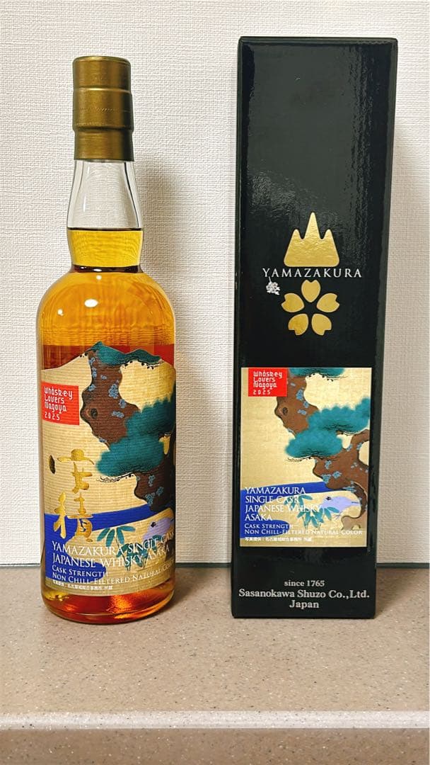 安積 ヤマザクラ シングルカスク ウイスキーラバーズ名古屋2025限定
