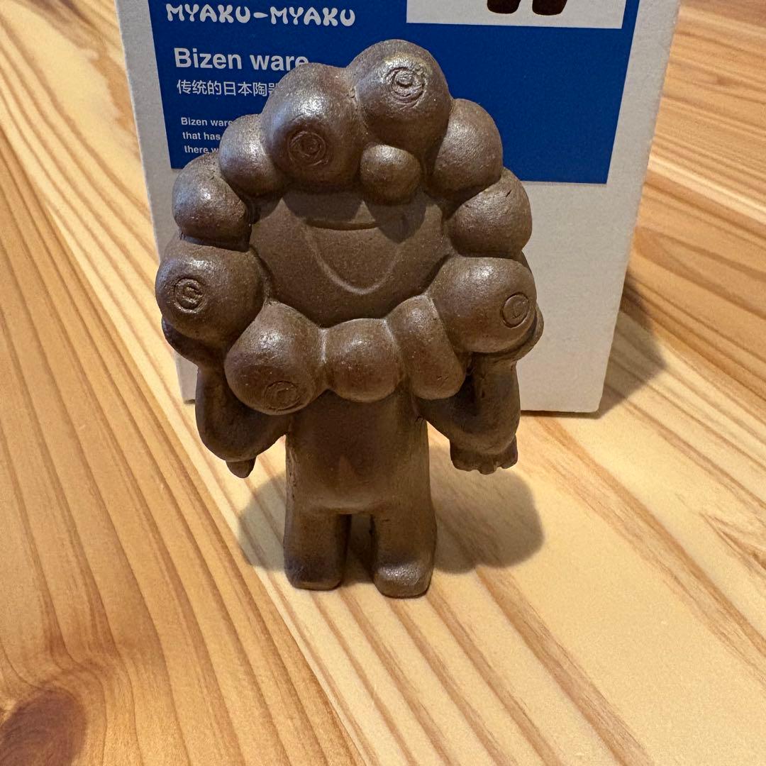 ミャクミャク 備前焼 万博 フィギュア 人形 工芸品 EXPO - メルカリ