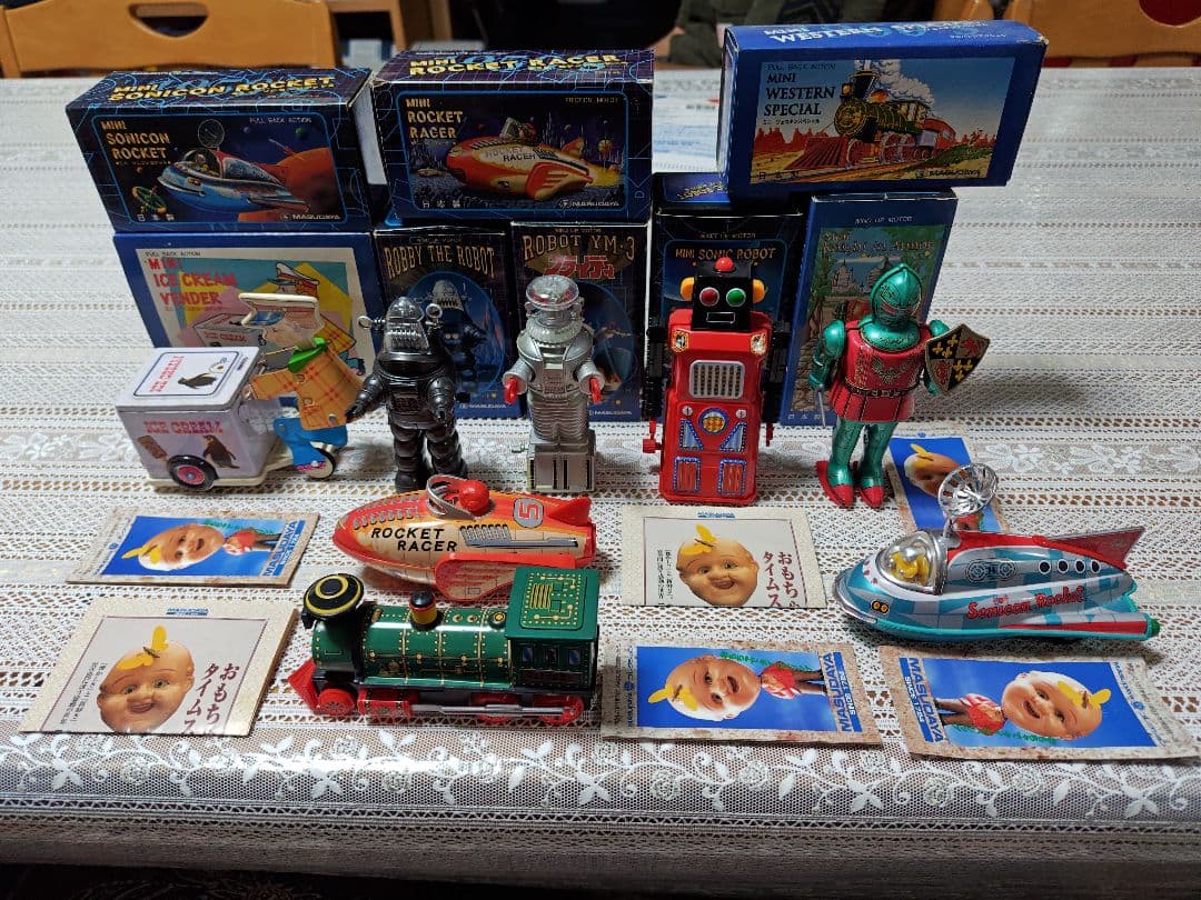 増田屋 ブリキ 5体セット 増田屋ｺｰﾎﾟﾚｰｼｮﾝ(マスダヤコーポレーション