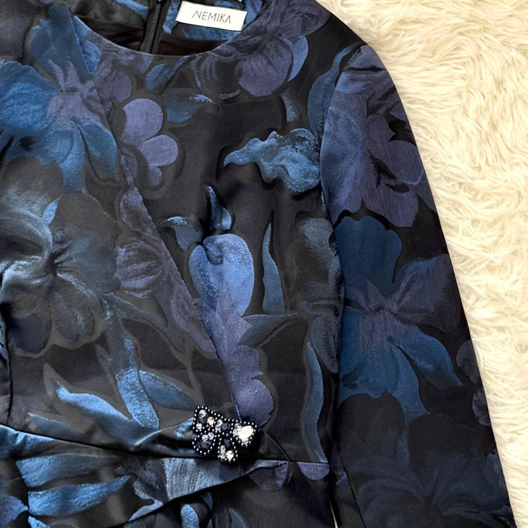 レリアン ネミカ（NEMIKA）フラワージャカード ワンピース フォーマル 9号