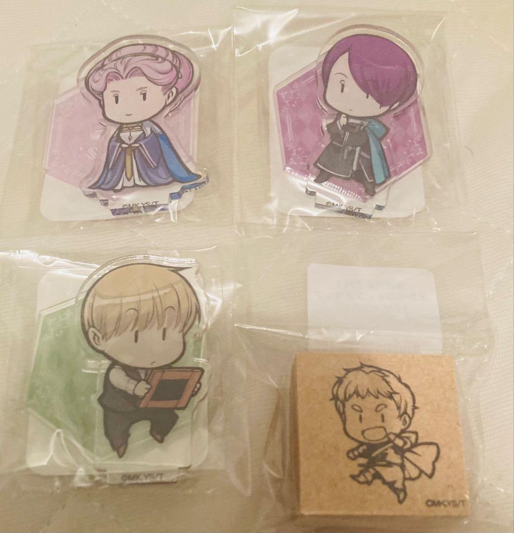 再会 本好きの下剋上 アクリルスタンド 原画展 フェルディナンド ローゼマイン