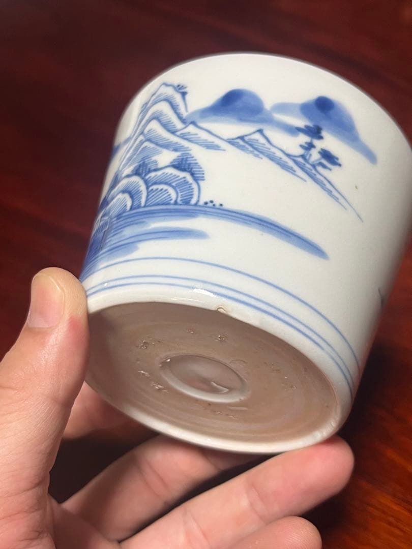 古伊万里 蕎麦猪口 鍋島 美品 そば猪口 大振 柿右衛門 後期鍋島 今右