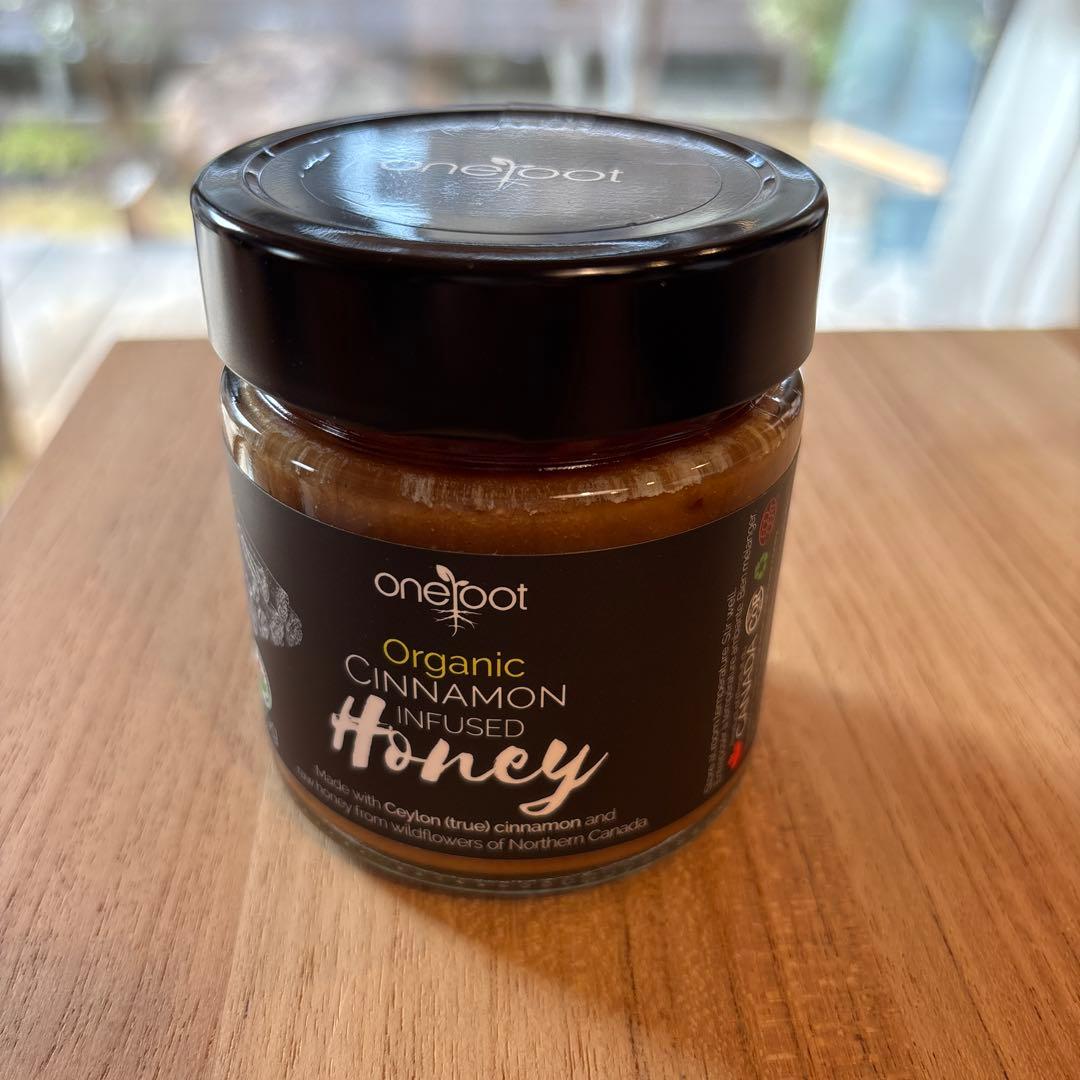 有機シナモンはちみつ 300g オーガニック 未開封 賞味期限2026.10