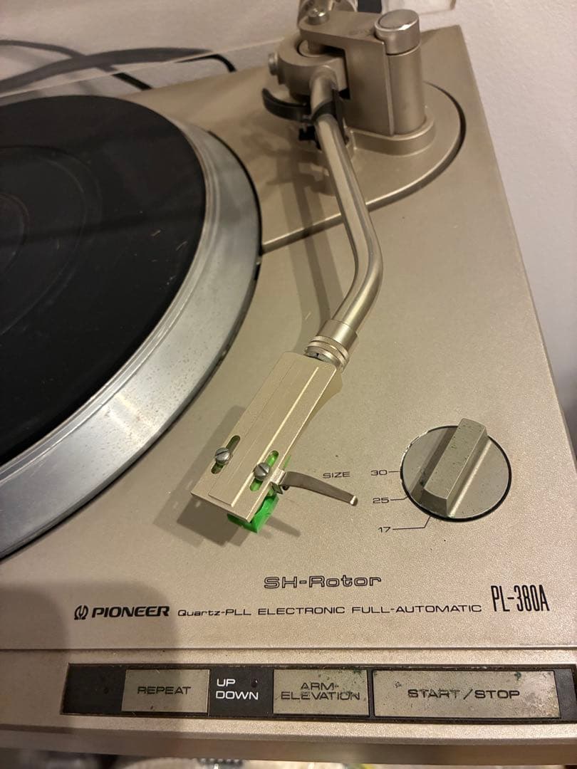 パイオニア pl-380ダイレクトドライブレコードプレーヤー メンテナンス