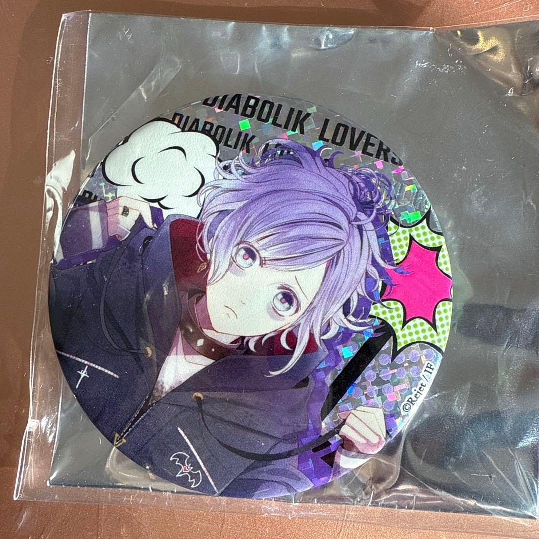 ディアラバ DIABOLIK LOVERS 逆巻カナト 缶バッジ ホロ ディアボリック