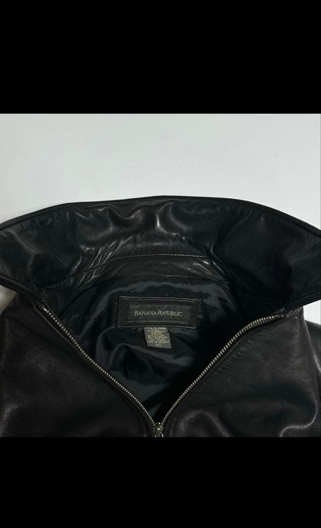 BANANA REPUBLIC 90s 本革 シープ ラム レザー ジ - メルカリ