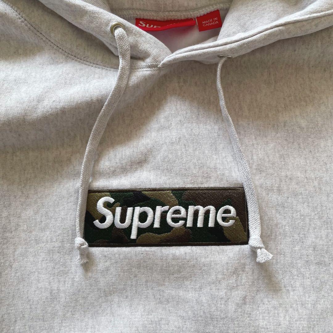 Supreme Box Logo Hooded Sweatshirt Lサイズ
