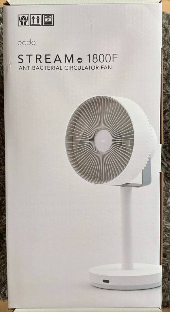 cado カドー STREAM 1800F 扇風機 クールグレー