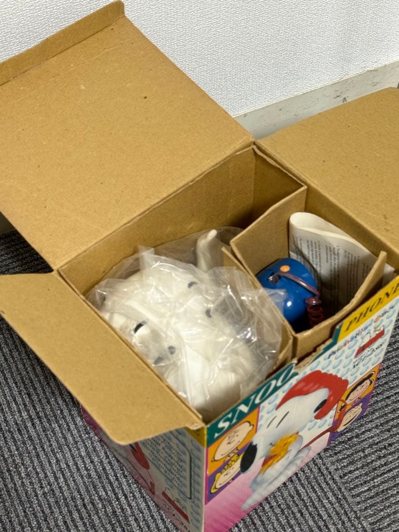 Snoopy Phone スヌーピー 電話 未使用品　デッドストック　ピーナッツ