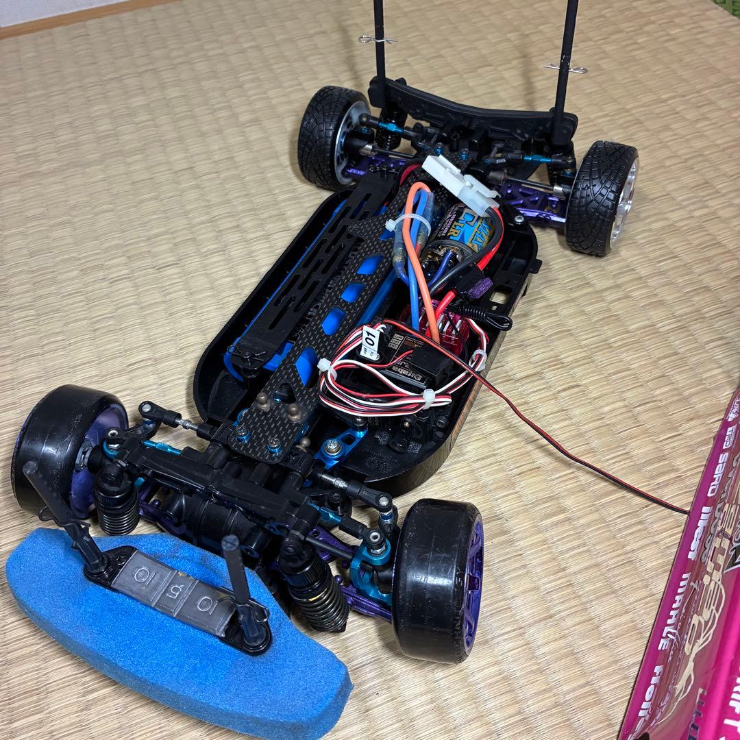 【タミヤ TT01】カスタムシャーシ フルセット　ラジコン　ドリフト　マークII