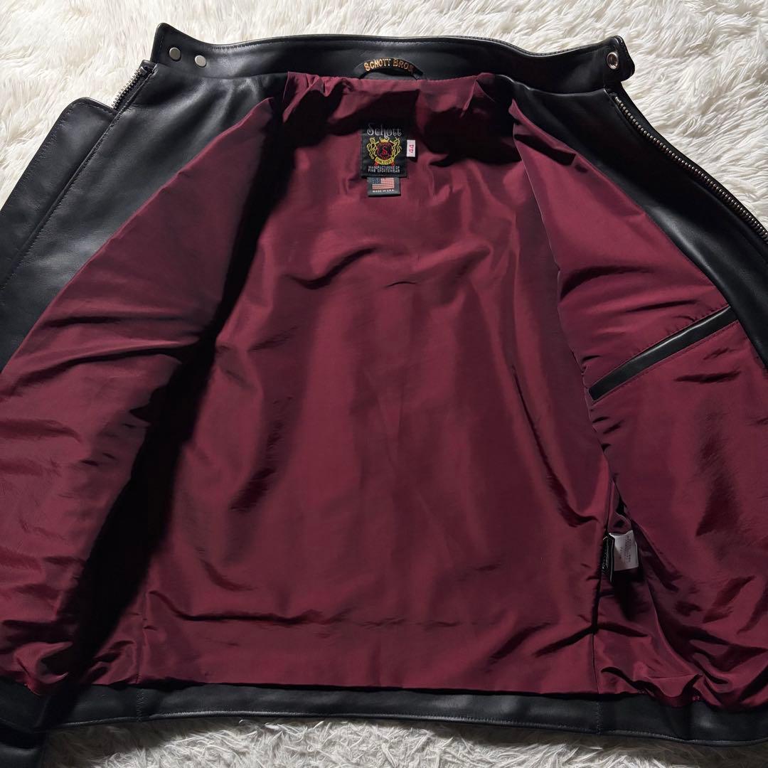 2点おまとめ】schott ライダースジャケット 641xx #7009 44 - メルカリ
