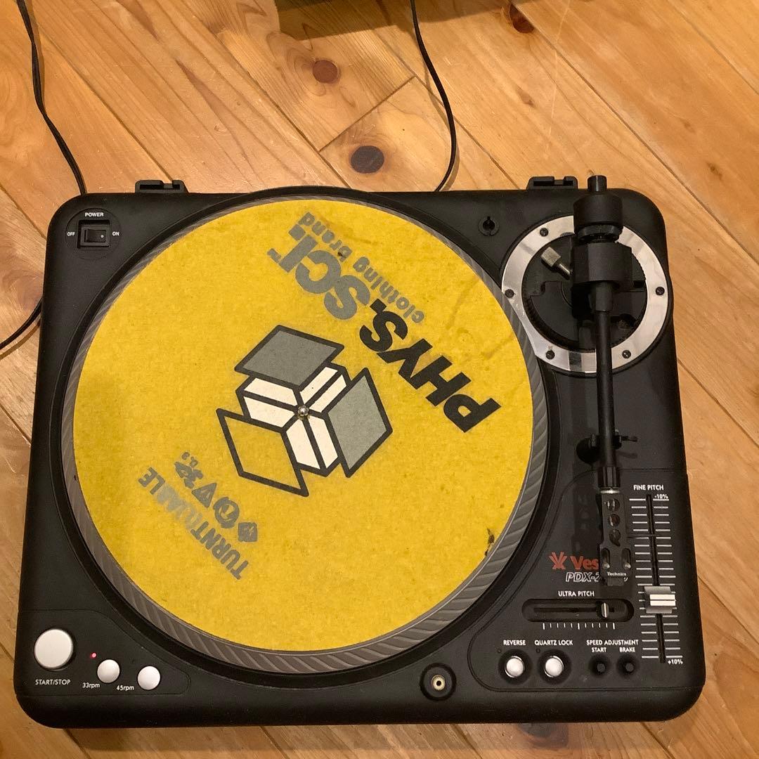 レコードプレイヤー】Vestax PDX-2000 mk2【ターンテーブル】