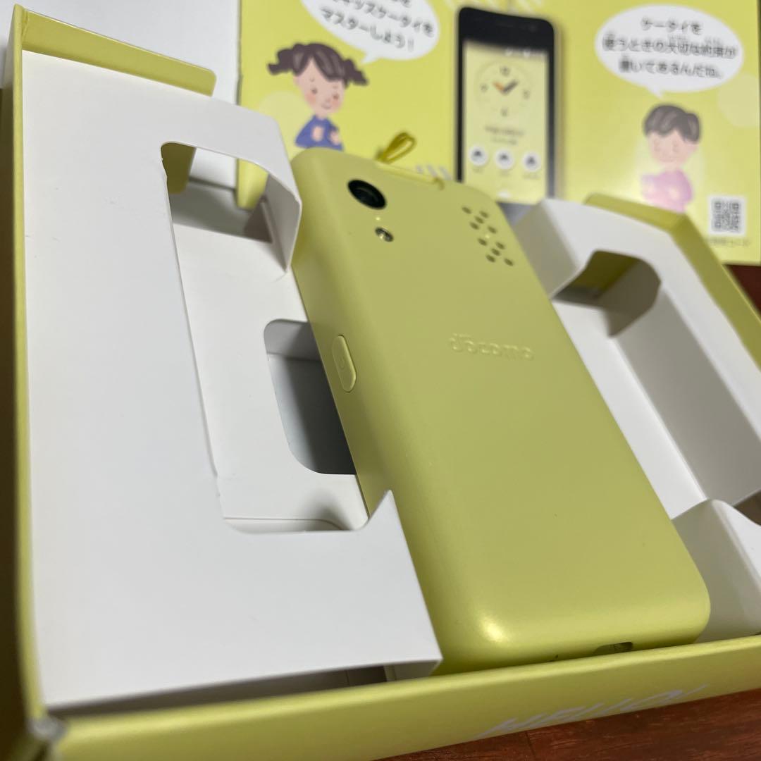 docomo キッズケータイ　KY-41C 黄色　イエロー