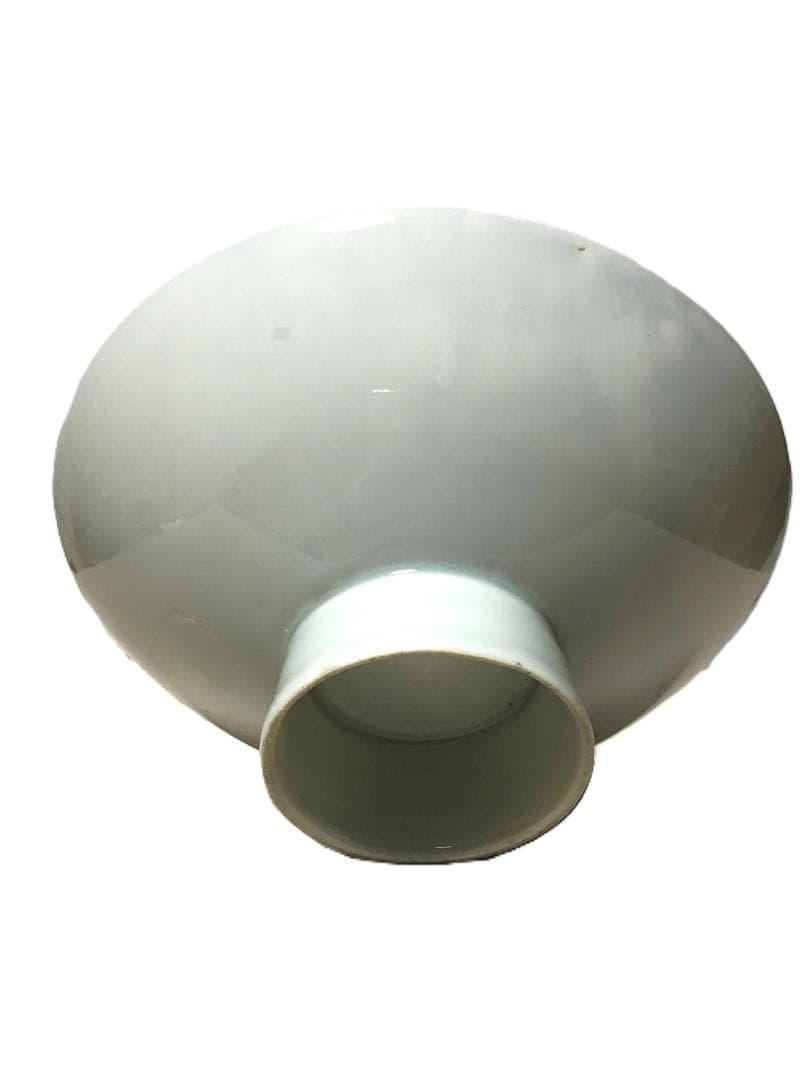 本銀色絵大盃 】 薄胎磁 高砂画 天保15年 瀬戸焼骨董