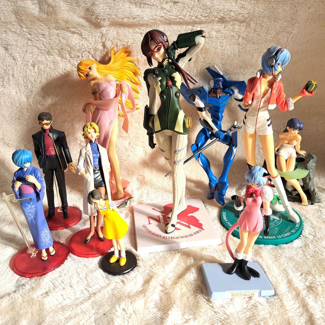 ① エバンゲリオン フィギュア セット まとめ売り 当時物 オマケ付き