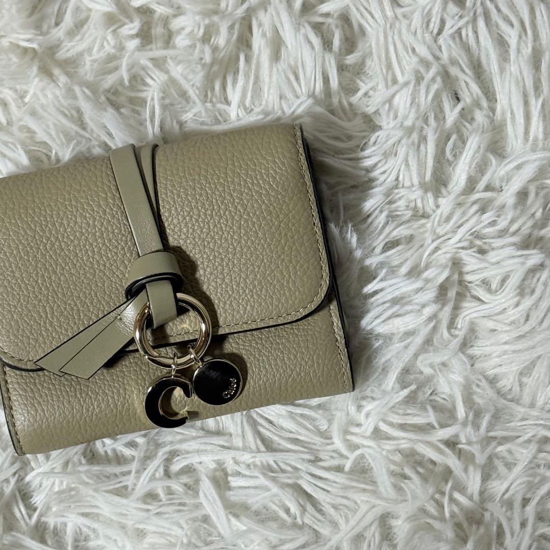 ⭐️新品未使用⭐️　Chloe　Alphbet　アルファベット　三つ折り財布