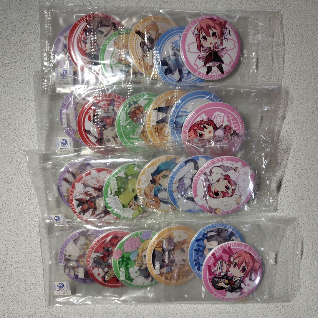 結城友奈は勇者である コラボ缶バッジ24種セット