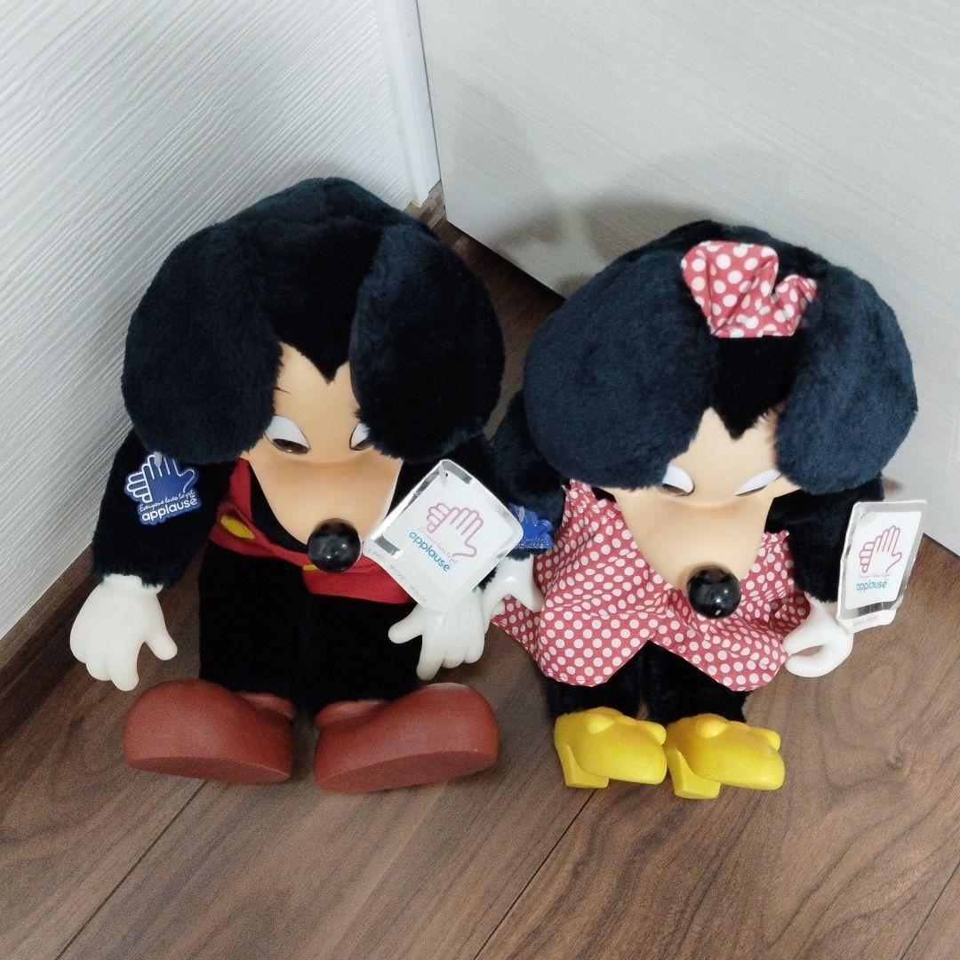 【超貴重】アプローズ社　ミッキー　ミニー　ぬいぐるみ　1981年