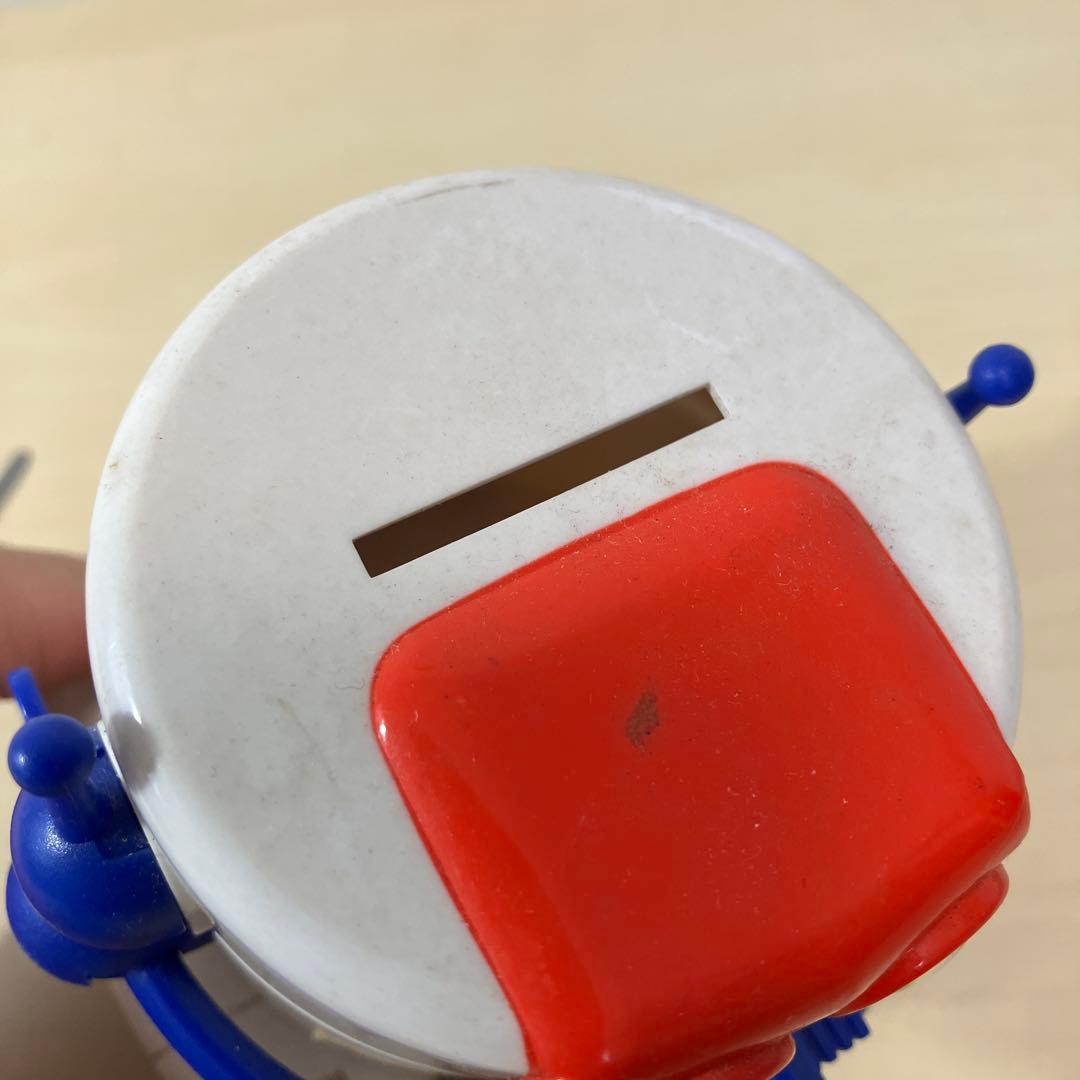E-壁 ジャンク品 希少 レトロ タフマルくん 貯金箱 ロボット おもちゃ