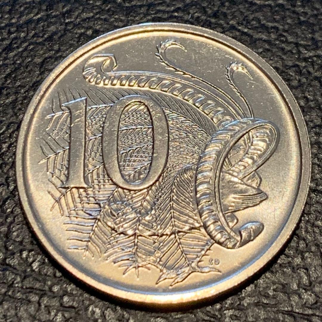 1982年オーストラリア10セント硬貨 - メルカリ