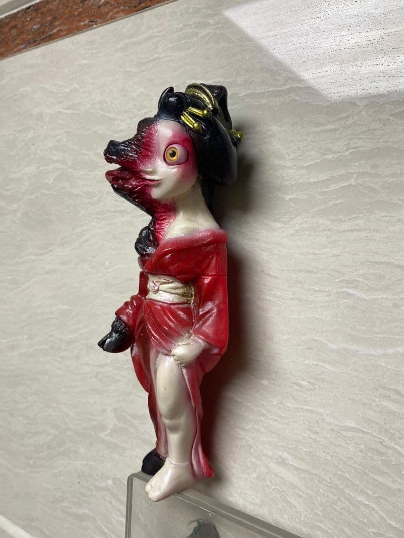 ヒカリトイズ　物ノ怪少女　件　1st ソフビ 現狀品