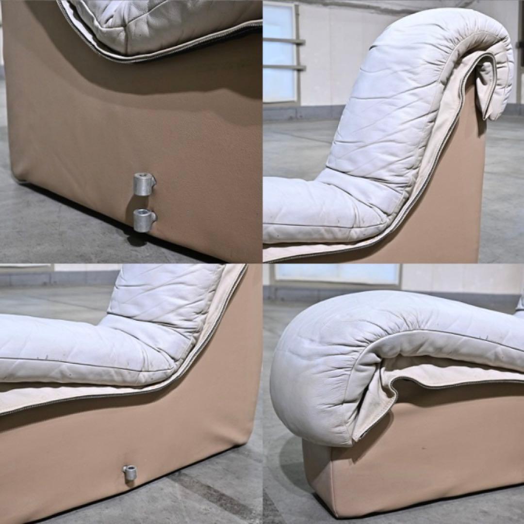 ①最高級 mobilia製 スネークソファ9連セットデセデ de sede