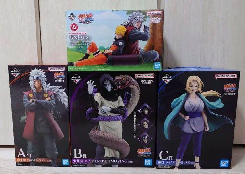 一番くじ ナルト疾風伝 伝説の三忍 A賞C賞セット 良品交換品