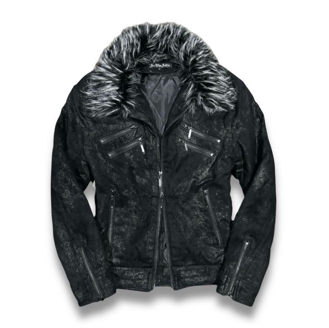In The Attic coated fur jacket 平成 V系 y2k - メルカリ