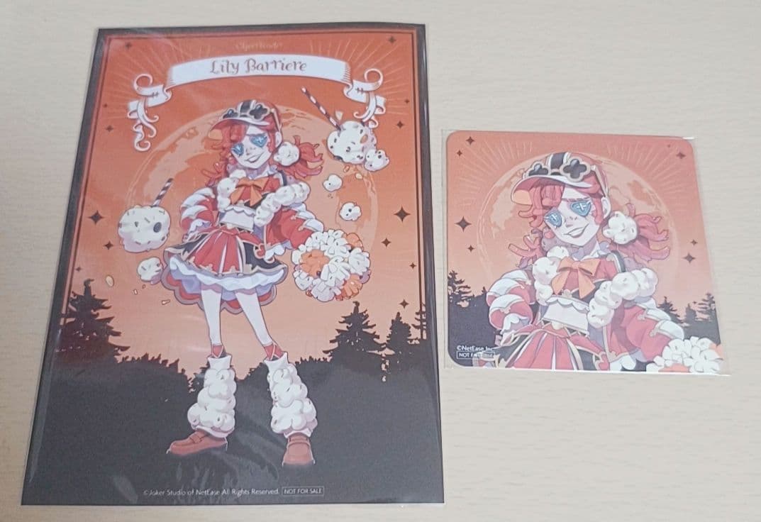 第五人格 応援団 Theキャラ コラボカフェ ハロウィン ブロマイド