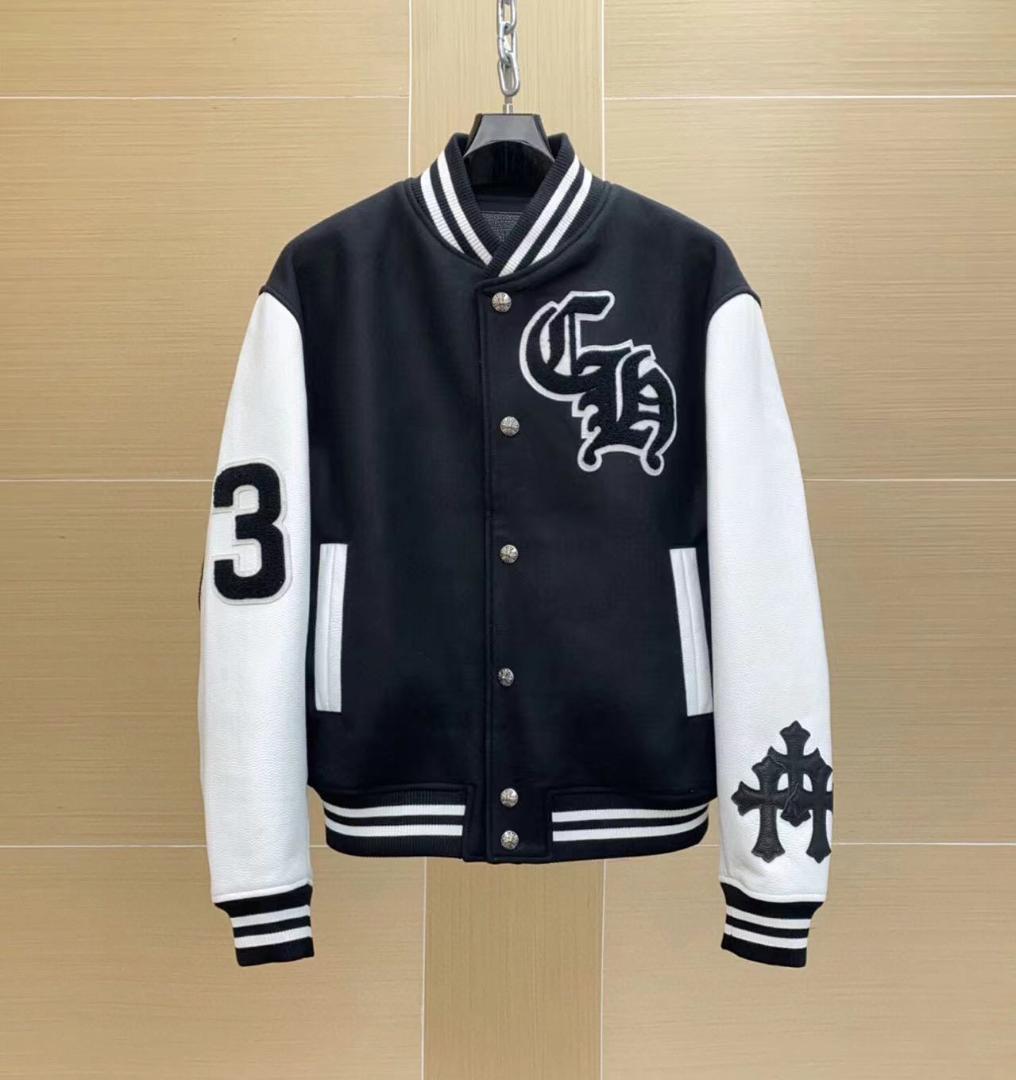 Chrome Hearts スタジャン ブラック・ホワイト - メルカリ