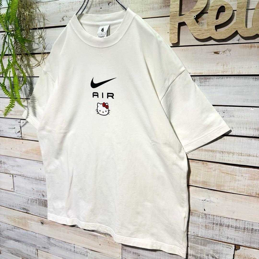 希少✨NIKE × ハローキティ Tシャツ コラボ 白 Lサイズ - メルカリ