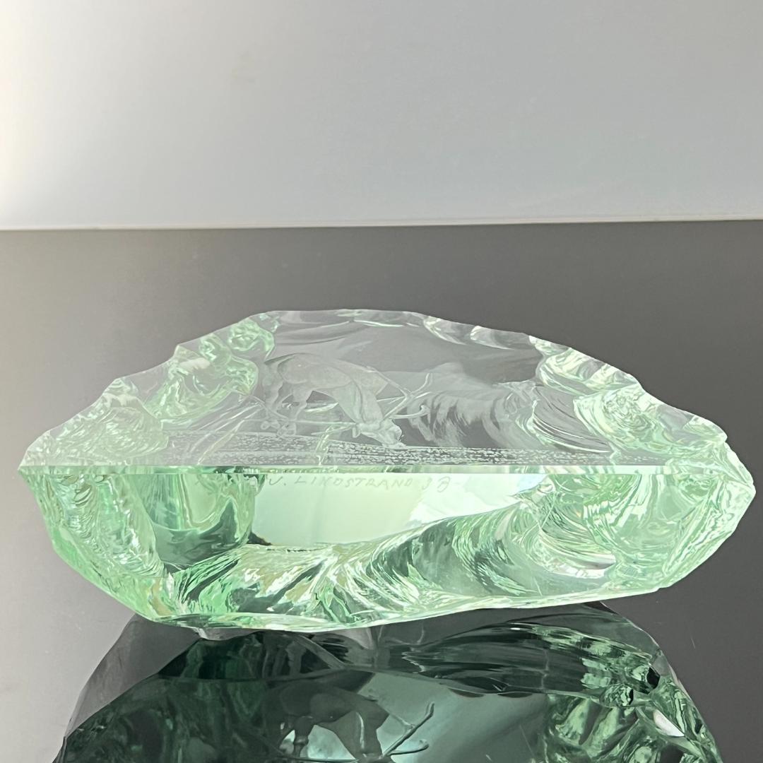 Kosta Boda】ガラス 鹿のオブジェ / ペーパーウェイト - メルカリ