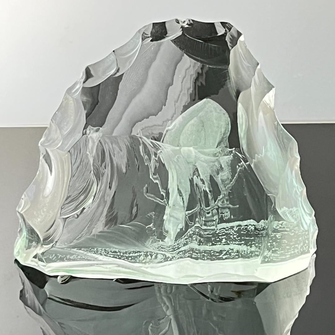 Kosta Boda】ガラス 鹿のオブジェ / ペーパーウェイト - メルカリ