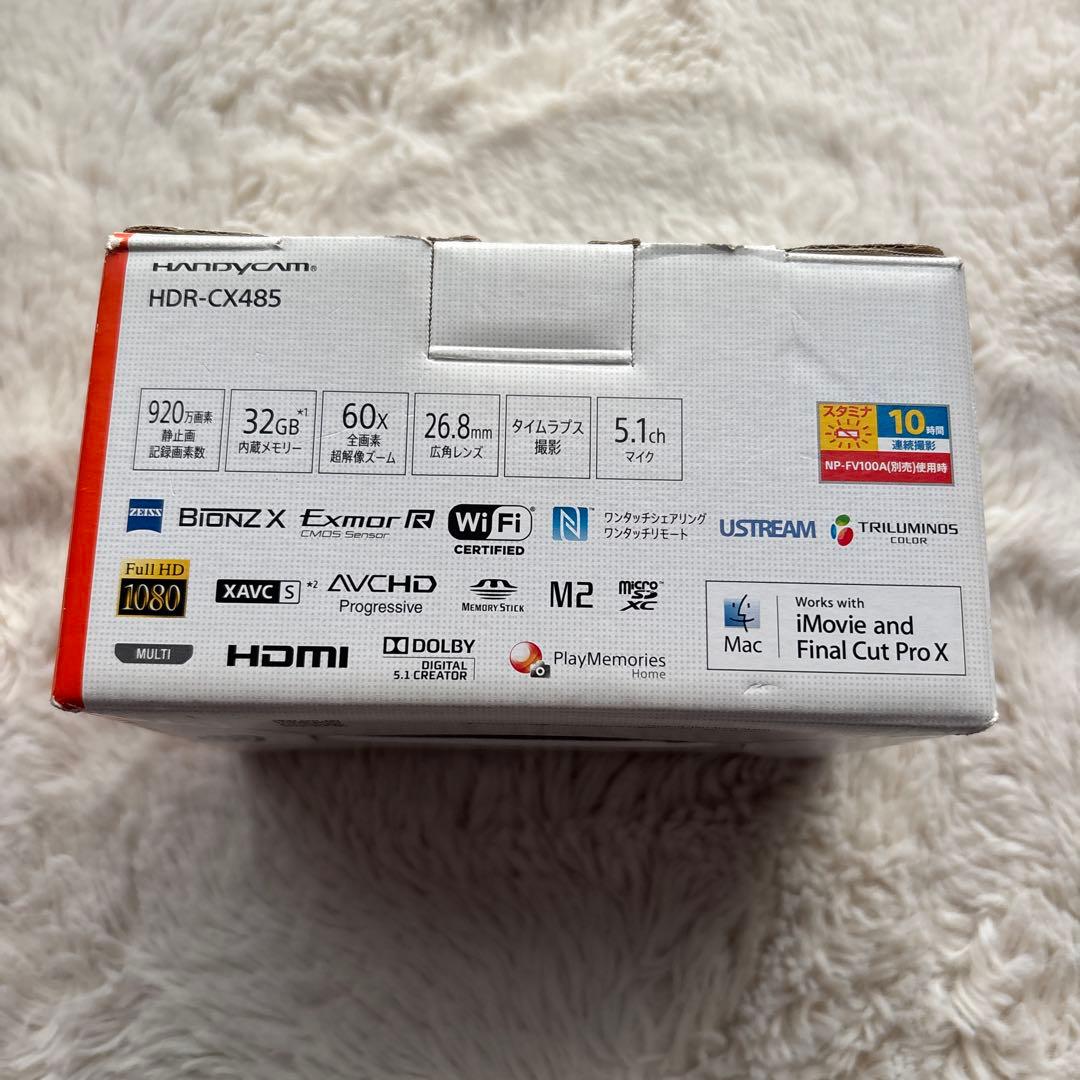美品SONY HDR-CX485 ビデオカメラ 本体